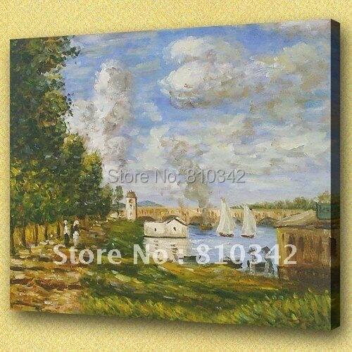 Claude Monet paintings,landscape,gift,reproduction,famous oil painting,handicraft Monet12