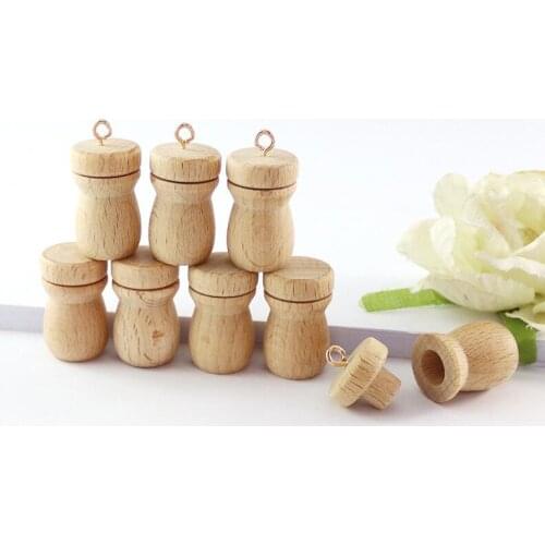 1/3/5pc Car Diffuser/Essential Oil Diffuser/Beech Aroma Bottle/Personal Necklace Pendants Wood Perfume Bottle/Stylish Appearance