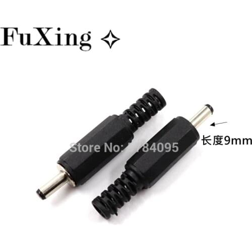 10PCS 3.5 mm * 1.3 mm Male Solder DC Power Barrel Tip Plug Jack Connector Adapter 3.5*1.3 mm Small Power Plug DC002 plug 3.5x1.3