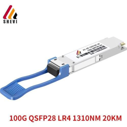 100G QSFP28 LR4 1310nm 20Km LC Connector fiber optical transceiver Module compatible cisco mikrotik huawei h3c
