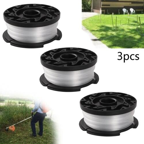 3PCS Spool And Line For Black & Decker GLC3630L GLC3630L20 GLC120 GLC13 GLC14 GL430S GL4525 GL5028 GL530 GL540