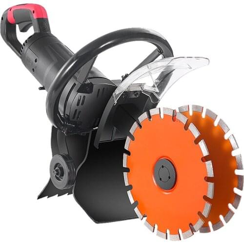 3800W Two-Piece Slotting Machine Concrete Marble Machine Dust-Free Cutting Machine Wire Groove Artifact