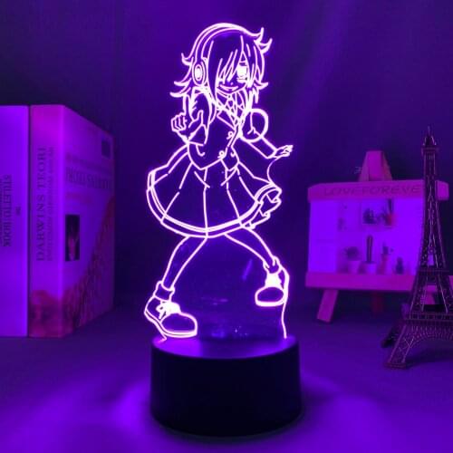 Anime Led Night Light No Matter How I Look At It Tomoko Kuroki for Bedroom Decorative Light Birthday Gift Manga Lamp WataMote