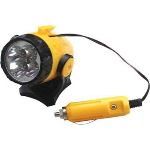 Car emergency light LED car night malfunction repair Magnet work light Mini magnetic Cigarette lighter power lighting DC12V