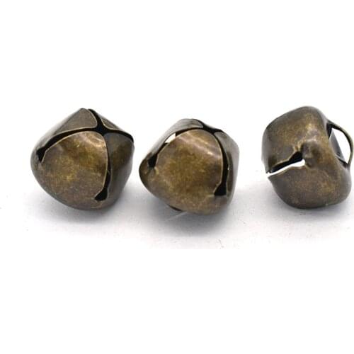 Bronze Bell Jingle Bell Christmas Bell Charms Durable Bells Pet Bell Charms Ornaments Pendant Bells for Cat Collar Christmas