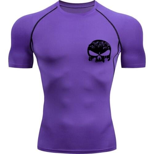 Quick Dry Men Running Compression T Shirt Fitness Tops Breathable Gym Jogging Training Male Golf Sweatshirt Outdoor Workout