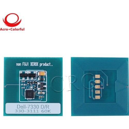 35K Black Toner chips for Dell 7330DN Laser Printer Cartridge 330-3110