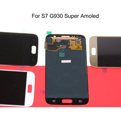 For Samsung GALAXY S7 G930 G930F LCD Display Touch Screen Digitizer Assembly Display Repair Spare Parts