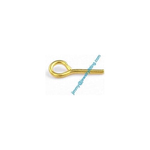 Jewelry Making findings Eye Pins Brass Pins ;Scarf Pins findings 0.7*8mm