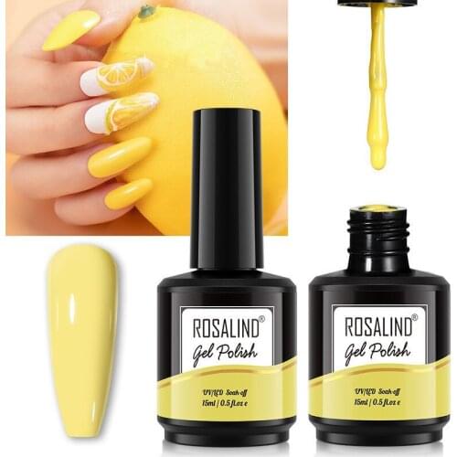 Gel Nail Polish 15ml Varnish Hybrid Semi Permanent Glitter All For Manicure Nail Art Design UV Gel Polish