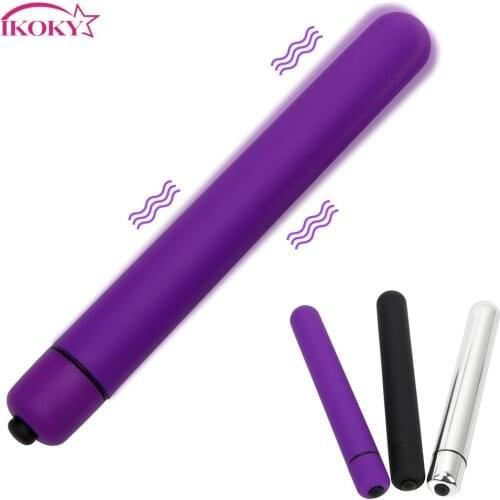 IKOKY Dildo Vibrator AV Stick Sex Toys For Women Sex Products Vagina Clitoris Stimulator Bullet Vibrator G-spot Massage
