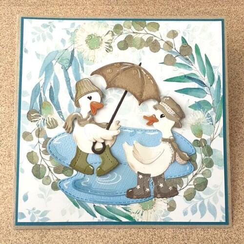JMCRAFT 2021 New Cute Animal #2 Metal Cutting Dies for DIY Scrapbooking Photo Album Decorative Embossing Paper Cards