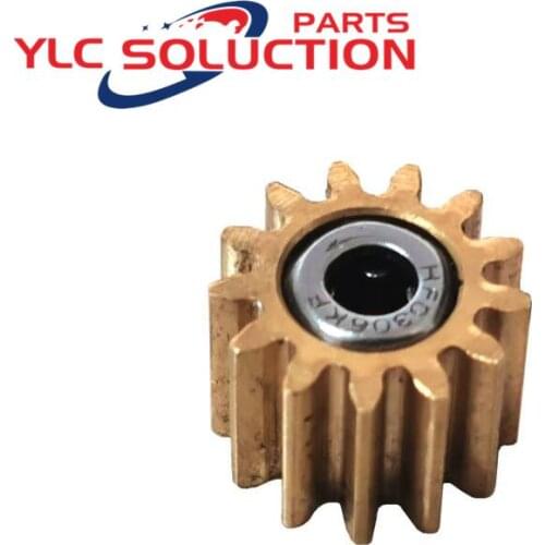 2Pcs New Copper Gear Cutter Assembly CQ890-67091 For HP Designjet T120 T520 T525 T730 T830 Printer Gear One-way Gear