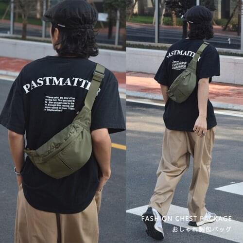 New Product Launch WAIST Waterproof BAG in Japanese Men and Women Leisure Chest Package After Lightweight Commuter Anticline Wit