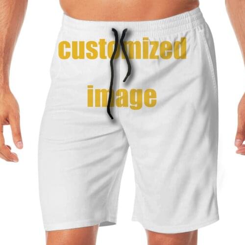 NOISYDESIGNS Customized Printing Mens Quick Dry Beach Shorts Surf Shorts Summer Swimming Pants Elastic Waist Beach Shorts