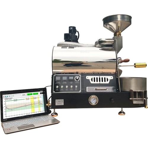 1KG Industrial Coffee Roasters Home Hottop Price Coffee Makers Bean Roaster Roasting Machine with Bluetooth