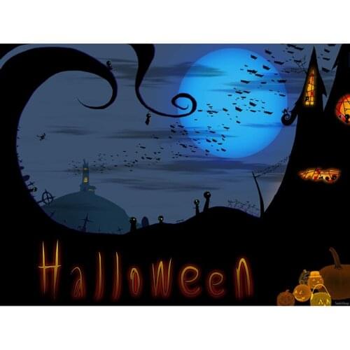 DIY Full Cartoon Diamond Painting Cross Stitch Halloween Embroidery Home Decor 5D Handcraft JX662