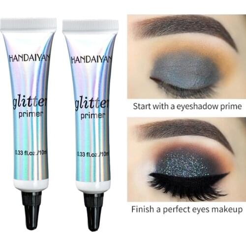 10ML Waterproof sequins base eyeshadow makeup primer Multifunctional facial base cream cosmetics eyeshadow palette