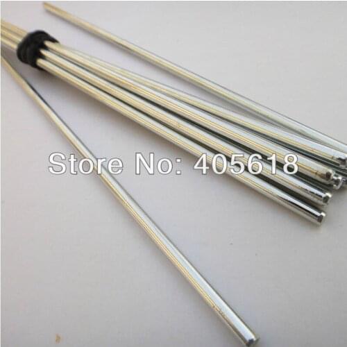 20pcs DIY axis 2mm x 200mm dia 20mmToys the axle iron bars stick drive rod shaft coupling connecting shaft