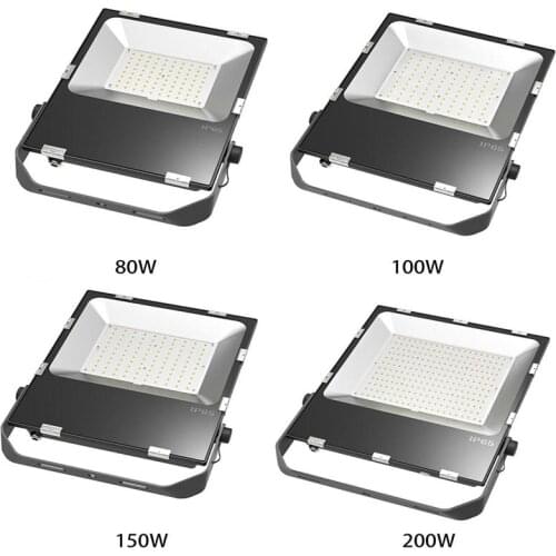 5pcs LED flood light 80W 100W 150W 200W IP65 waterproof flood light LED Outdoor Lighting