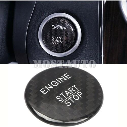 ABS Engine Start Stop Switch Button Cover Trim For Mercedes-Benz C-Class W205 A Class W176 B-Class W246 GLA CLA GLC 1pcs