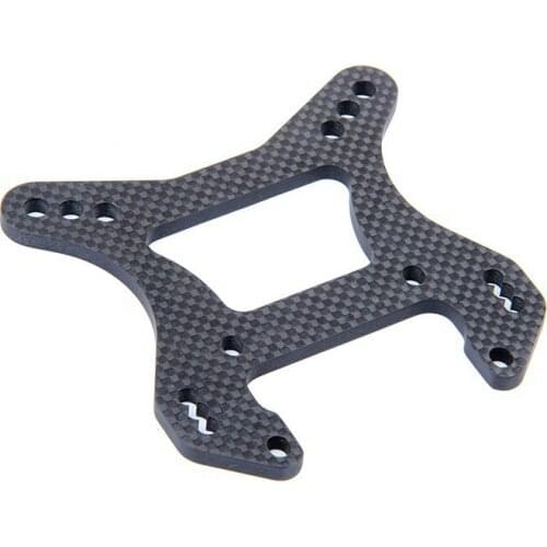 5mm Carbon Fiber Front Shock Bracket for 1/5 Losi 5ive-t KM-x2 ROVAN LT TRUCK RC CAR PARTS