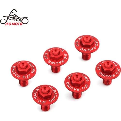 Motorcycle Front Fork Guard Bolt Screw For HONDA CR85R CRF150R CRM250AR CRF250L CRF250M CRF250RALLY XR250 XR400 MOTARD CRF