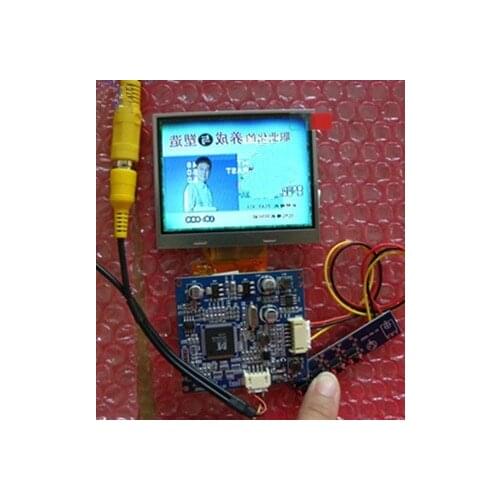 CVBS / Video Drive Board + 3.5 inch TFT LCD Digital Screen 320(RGB)*240 (PAL / NTSC System OSD Menu RoHS Standard)