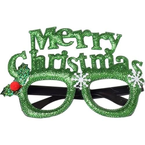 Christmas Decorations Merry Christmas Glasses Frame Kids Toy Christmas Party Decorations 2021 New Year Decor