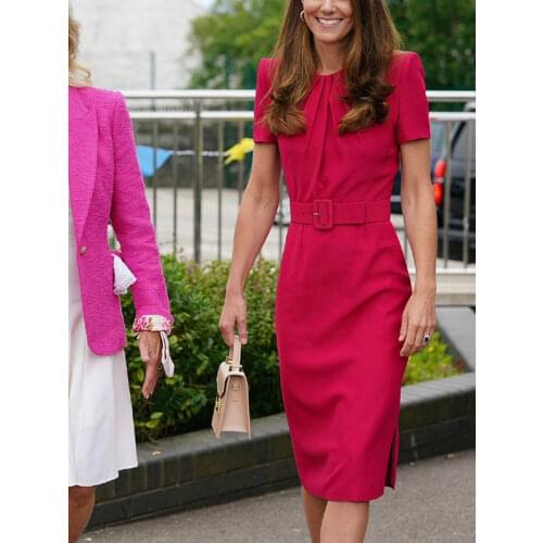 SPLENDID LADY Red Summer Dresses
