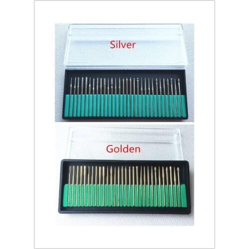 1Set(30Pcs) Dental Lab Equipment Diamond Burs Millers Tooth Drill Jewelers Polished Dentist Product
