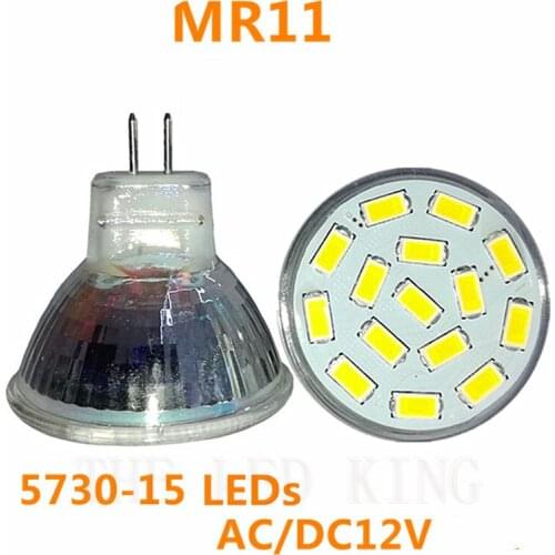 1pcs Super Bright Dimmable Lamp AC DC 12V 220V 3W 7W 9W GU4 COB 7 12 15LEDs Bulb Mini MR11 Energy Saving Led Spot Light