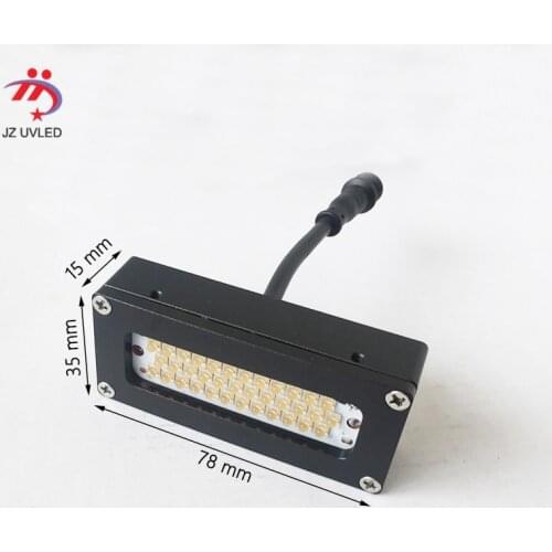 100W 395nm UV ink curing lamps for LongRun Locor UV flatbed printer Ricoh GH2220 print head gel the cure Ultraviolet LED lights