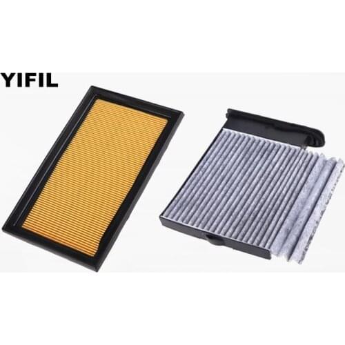 Air Filter+Cabin Filter 16546-ED500 27891-ED50A-A129 For Nissan Tiida 2008