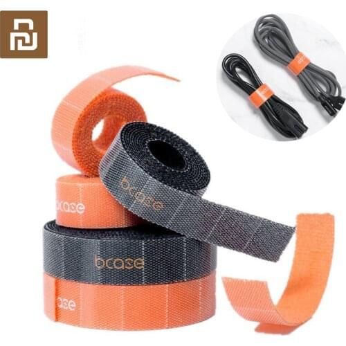 New Youpin Bcase 10mm Tearable Magic Sticker Durable Magic PP Sticker Loop Disks Velcro Cable Tie Gadget 1M / 3M Magic Tap