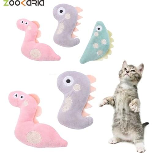Funny Cat Mint Soft Teeth Cleaning Toy For Cat Kitten Cat Toys Cute Plush Animals With Catnip Nibble Interactive Pet Products