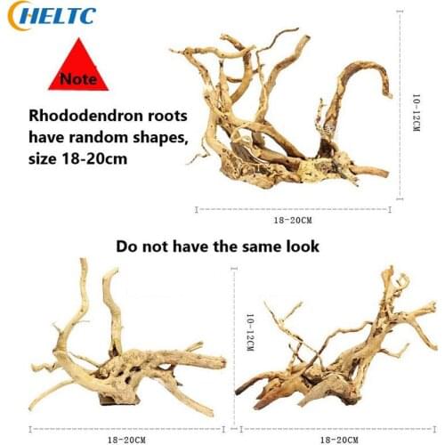 1PCS Wood Fish Tank Driftwood Natural Tree Trunk Driftwood Aquarium Fish Tank Plant Aquario Aquarium Decoration 4Size