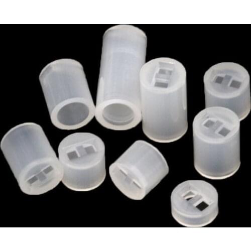 100pcs 3/5MM Nylon PCB Board Mount LED Spacer Support Hood Length 3/5/6/8.5/12/13MM LED Spacer Diode Lamp Post Lamp Holder