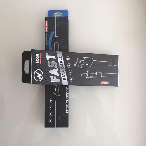 100pcs 1M 3FT Cable Top Quality Typc C Data Sync Micro USB Charger for Samsung S20 S10 S9 Mobile Phone With Retail Package Box