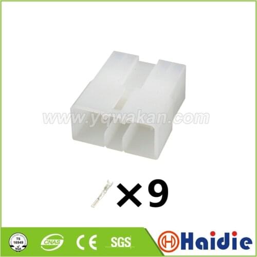 2sets KET 9pin Auto plastic electric wiring MG 620213 cable harness connector with termianls MG620213