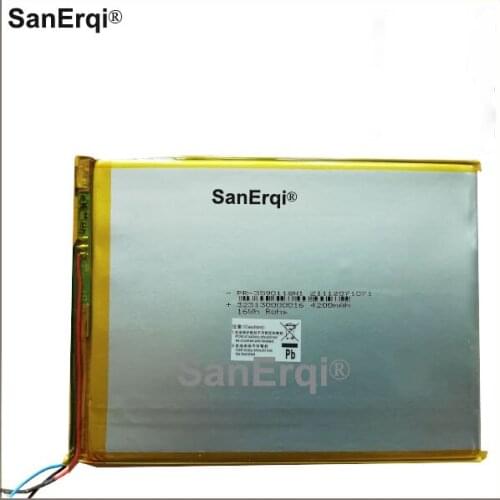 3.7V 3590118 4200MAH For GO GEAR Philip 7 inch pi5000 battery