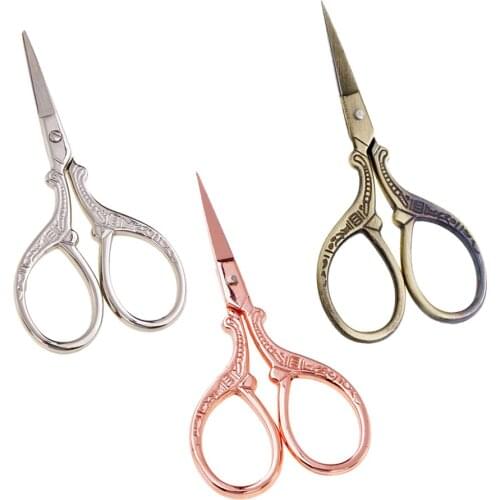 3 Pieces Vintage Sewing Scissors Clothes Thread Embroidery Cutter Tailor Scissor