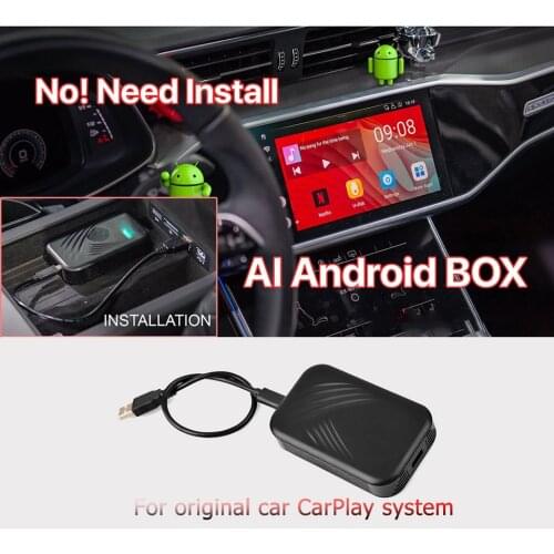 Car Video OEM CarPlay Upgrade AI Android Box 2+32G For Honda Hyundai Lexus Toyota Mazda KIA Dodge Suzuki