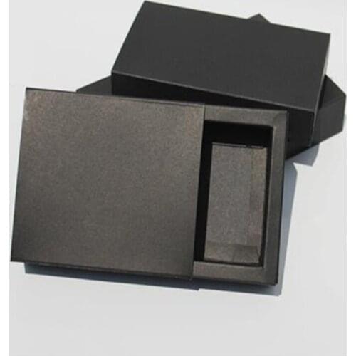Multi Size black Paper Large Gift Box Packaging Custom Black Kraft Paper Box Big Packing Box Cardboard Boxes(logo need 500pcs)