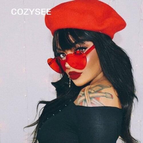 Cozysee Women's Sunglasses Transparent Glasses