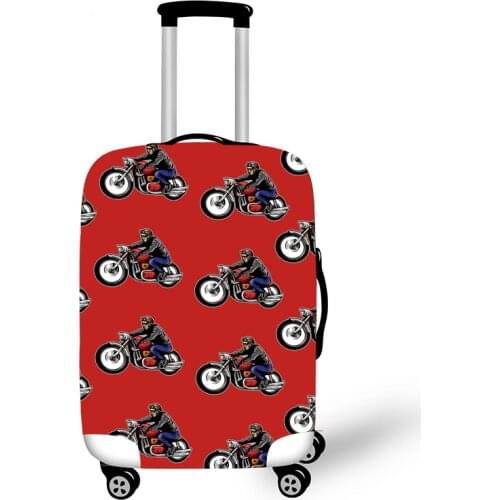 Elastic Luggage Protective Cover Case For Suitcase Protective Cover Trolley Cases Covers 3DTravel Accessories Racing car Pattern