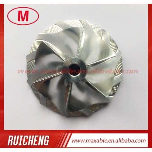 GT15-25 702492-0001/4 38.50/52.19mm 6+6 blades turbo billet/milling/aluminum 2618 compressor wheel for 454135-0003/454205/710060