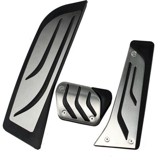 RHD Sport Gas Brake Foot Pedal Cover Kit For BMW F20 F21 F30 F31 316i 318d 320i 328i 335i 1Series 3Series