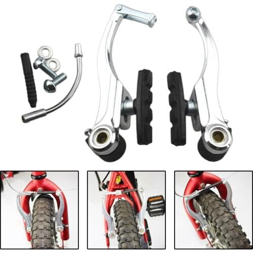 Aluminum Alloy Cycling Bikes V Brake Kit MTB Front and Rear Linear Pull Level Caliper Tool