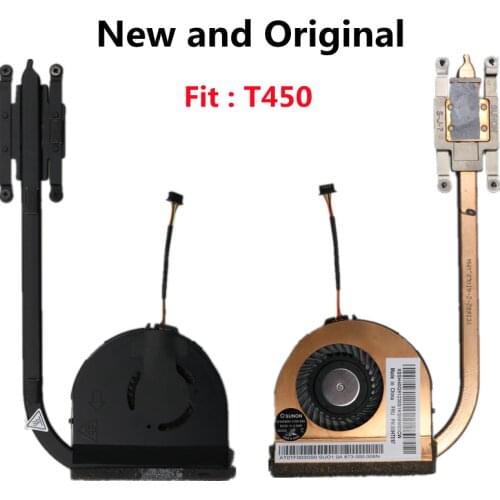 New Original Heatsink CPU Cooler Cooling Fan For Lenovo ThinkPad T450 Laptop 04X5942 04X5944 00HT597 01AW558 01AW559 01AW560